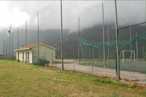 Lavori di sistemazione del campo  sportivo comunale